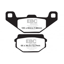 EBC Brzdové obloženie  Organic FA297