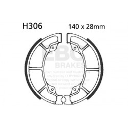 EBC Brzdové čeľuste Organic H306