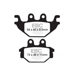 EBC Brzdové obloženie  Organic FA377