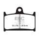 Brzdy EBC Moto EBC Brzdové obloženie  Organic SFA283/4 | ebc-brzdy.sk