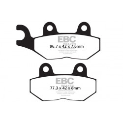 EBC Brzdové obloženie  Organic FA214