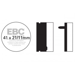 EBC Brzdové obloženie  Organic FA040