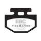 Brzdy EBC Moto EBC Brzdové obloženie  Organic SFA176 | ebc-brzdy.sk