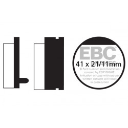 EBC Brzdové obloženie  Organic FA052