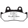 EBC Brzdové obloženie  Organic FA069