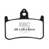 EBC Brzdové obloženie&nbsp; Organic FA187