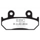 Brzdy EBC Moto EBC Brzdové obloženie  Organic FA121 | ebc-brzdy.sk