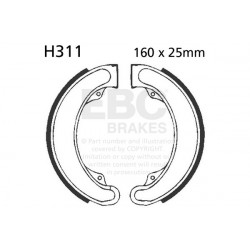 EBC Brzdové čeľuste Organic H311