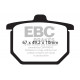 Brzdy EBC Moto EBC Brzdové obloženie  Organic FA030 | ebc-brzdy.sk