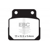 EBC Brzdové obloženie  Organic FA122