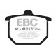 Brzdy EBC Moto EBC Brzdové obloženie  Organic FA029 | ebc-brzdy.sk