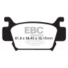 EBC Brzdové obloženie  Organic FA410TT