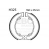 EBC Brzdové čeľuste Organic H325