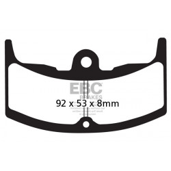 EBC Brzdové obloženie  Organic FA080