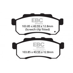 EBC Brzdové obloženie Carbon TT FA476TT
