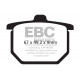 Brzdy EBC Moto EBC Brzdové obloženie  Organic FA031 | ebc-brzdy.sk