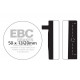Brzdy EBC Moto EBC Brzdové obloženie  Organic FA012 | ebc-brzdy.sk