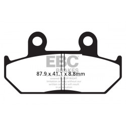 EBC Brzdové obloženie Organic FA FA124