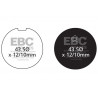 EBC Brzdové obloženie  Organic FA039