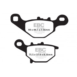 EBC Brzdové obloženie Carbon TT FA230TT