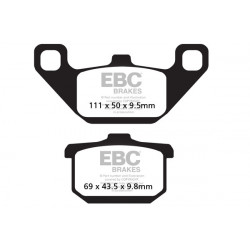 EBC Brzdové obloženie  Organic FA085