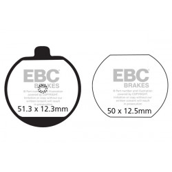 EBC Brzdové obloženie Organic FA FA033