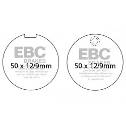 EBC Brzdové obloženie Organic FA FA055
