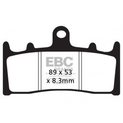 EBC Brzdové obloženie Organic FA FA188