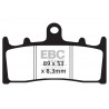 EBC Brzdové obloženie  Organic FA188