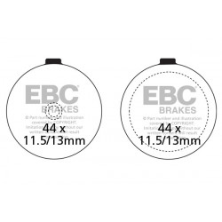 EBC Brzdové obloženie  Organic FA046