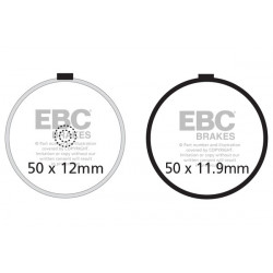 EBC Brzdové obloženie  Organic FA038