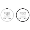 EBC Brzdové obloženie&nbsp; Organic FA038