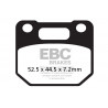 EBC Brzdové obloženie  Organic FA110
