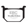 EBC Brzdové obloženie  Organic FA051