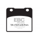 Brzdy EBC Moto EBC Brzdové obloženie  Organic FA103 | ebc-brzdy.sk