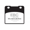 EBC Brzdové obloženie  Organic FA103