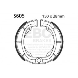 EBC Brzdové čeľuste Plain S605