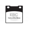 EBC Brzdové obloženie  Organic FA063