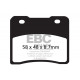 Brzdy EBC Moto EBC Brzdové obloženie  Organic FA102 | ebc-brzdy.sk