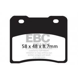 EBC Brzdové obloženie  Organic FA102