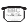 EBC Brzdové obloženie&nbsp; Organic FA065