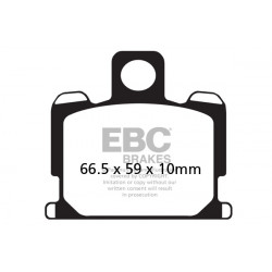EBC Brzdové obloženie  Organic FA070