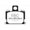 EBC Brzdové obloženie  Organic FA070