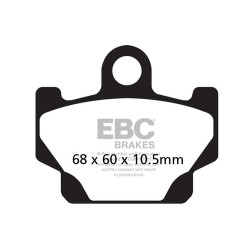EBC Brzdové obloženie Organic FA FA081