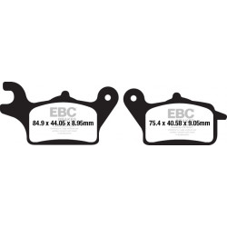 EBC Brzdové obloženie  Organic SFA652