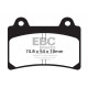 Brzdy EBC Moto EBC Brzdové obloženie  Organic FA123 | ebc-brzdy.sk
