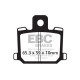 Brzdy EBC Moto EBC Brzdové obloženie Organic FA FA064 | ebc-brzdy.sk