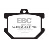 EBC Brzdové obloženie  Organic FA034