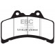 Brzdy EBC Moto EBC Brzdové obloženie  Organic FA191 | ebc-brzdy.sk