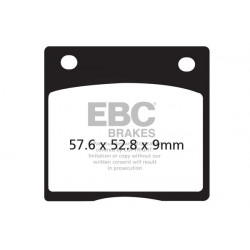 EBC Brzdové obloženie  Organic FA036